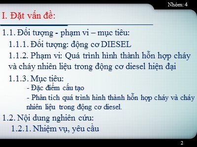 Bài thuyết trình Động cơ đốt trong
