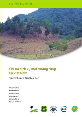 Báo cáo Chuyên đề Chi trả dịch vụ môi trường rừng tại Việt Nam - Từ chính sách đến thực tiễn