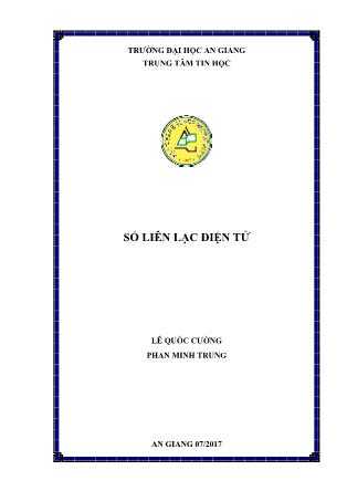 Đề tài Sổ liên lạc điện tử