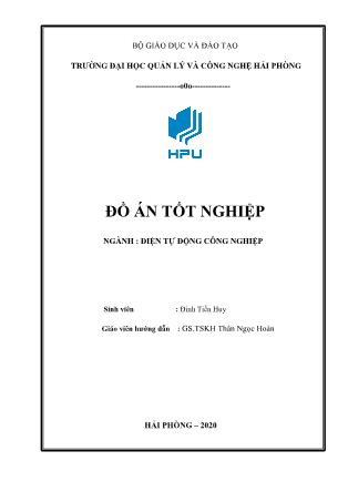 Đồ án Thiết kế hệ thống điều khiển tốc độ động cơ một chiều bằng các bộ điều khiển cổ điển