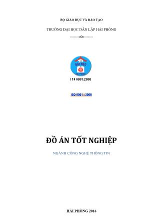 Đồ án Tìm hiểu phương pháp trích và sắp xếp các đặc trưng thể hiện quan điểm