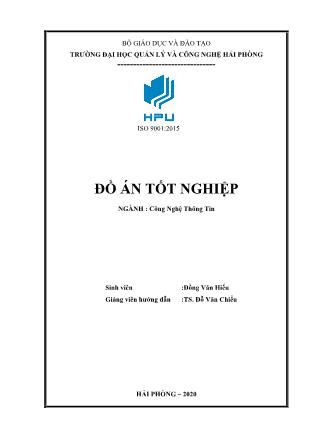 Đồ án Tìm hiểu về một số kỹ thuật lập trình thời gian thực bằng ngôn ngữ lập trình PHP