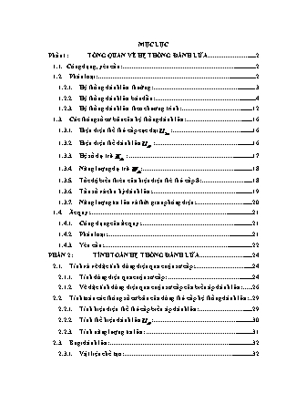 Đồ án Trang bị điện và điện tử động lực