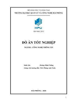 Đồ án Xây dựng ứng dụng Android quản lý tin nhắn cá nhân online