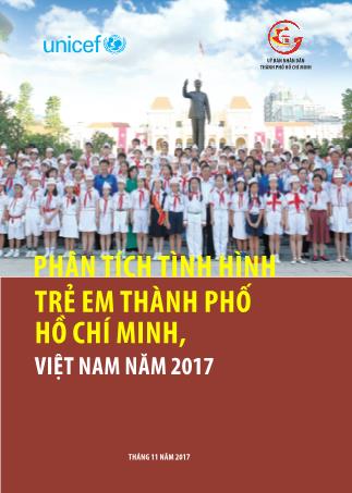 Tài liệu Phân tích tình hình trẻ em thành phố Hồ Chí Minh, Việt Nam năm 2017