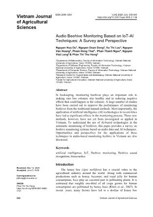 Audio beehive monitoring based on IoT-AI  techniques: A survey and perspective