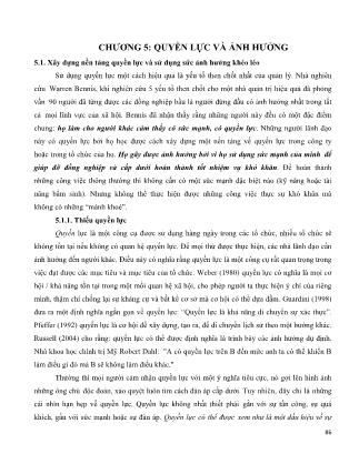 Bài giảng Phát triển kỹ năng quản trị (Phần 2)