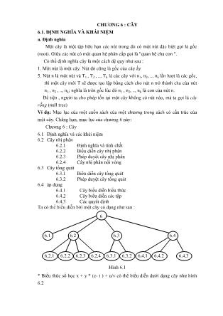 Giáo trình Cấu trúc dữ liệu và giải thuật (Phần 2)