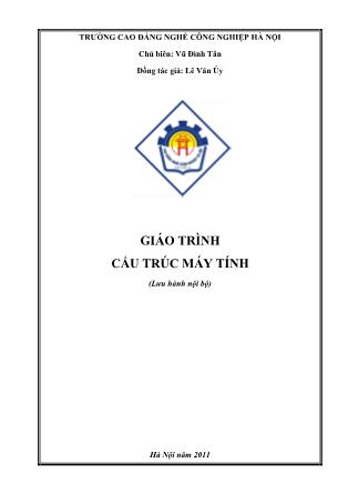 Giáo trình Cấu trúc máy tính - Vũ Đình Tân