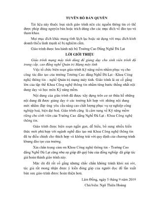 Giáo trình Kỹ năng mềm - Ngô Thiên Hoàng