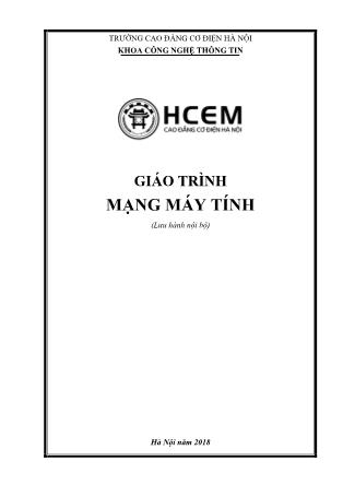 Giáo trình Mạng máy tính