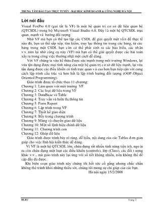 Giáo trình Tin học 4