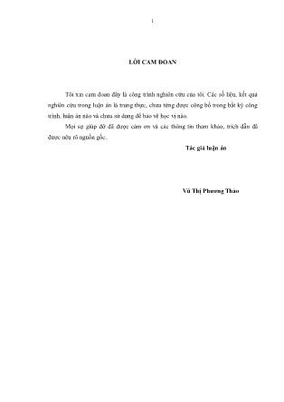 Luận án Nghiên cứu thực nghiệm, đánh giá vai trò của một số loài thực vật thuỷ sinh và đề xuất giải pháp sinh học nhằm cải thiện chất lượng môi trường nước sông Nhuệ