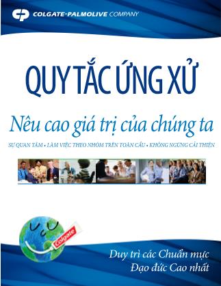 Tài liệu Quy tắc ứng xử nêu cao giá trị của chúng ta