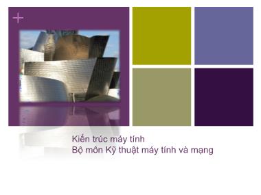 Bài giảng Kiến trúc máy tính - Chương 6: Bộ nhớ ngoài - Nguyễn Thị Phương