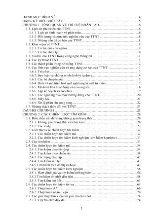 Bài giảng Nhập môn trí tuệ nhân tạo (Phần 1)