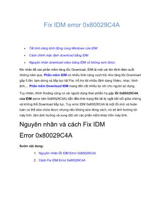Fix IDM error 0x80029C4A