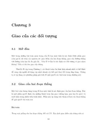 Giáo trình Đồ họa máy tính I (Phần 2) - Phạm Tiến Sơn