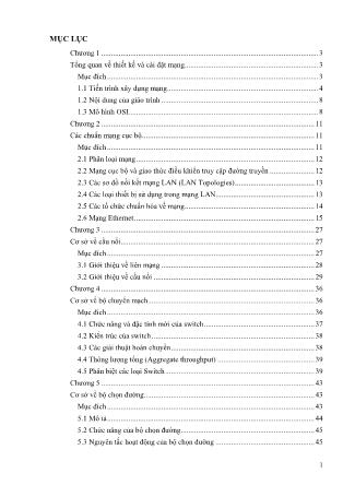 Giáo trình Thiết kế xây dựng mạng (Mới nhất)
