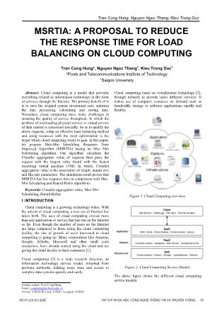 MSRTIA: A proposal to reduce the response time for load balancing on cloud computing