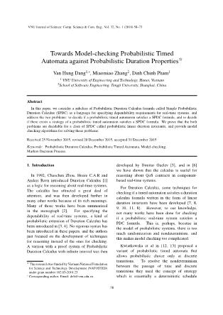Towards model-checking probabilistic timed automata against probabilistic duration properties