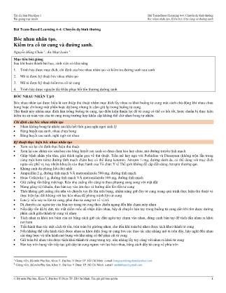 Bài giảng Chuyển dạ bình thường - Bài: Bóc nhau nhân tạo. Kiểm tra cổ tử cung và đường sanh