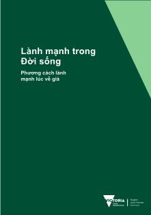 Tài liệu Lành mạnh trong đời sống - Phương cách lành mạnh lúc về già