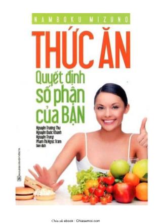 Thức ăn quyết định số phận của bạn