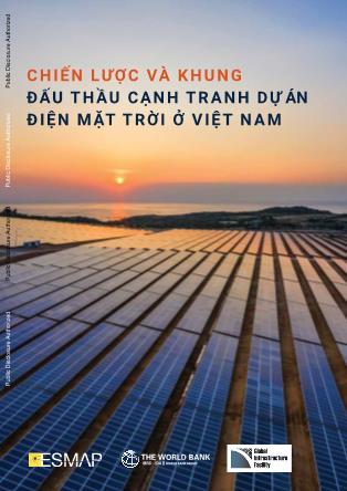 Báo cáo Chiến lược và khung đấu thầu cạnh tranh dự án điện mặt trời ở Việt Nam
