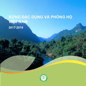 Báo cáo Rừng đặc dụng và phòng hộ Việt Nam - Năm 2017-2018