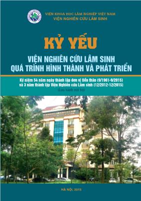 Kỷ yếu Viện nghiên cứu lâm sinh quá trình hình thành và phát triển