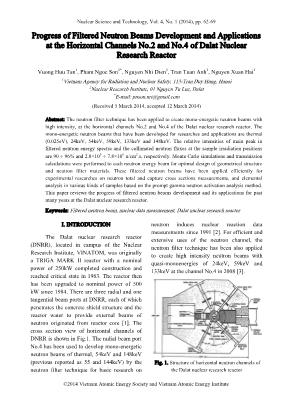 Progress of filtered neutron beams development and applications at the horizontal channels No.2 and No.4 of Dalat nuclear research reactor