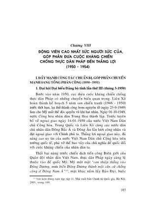 Tài liệu Lịch sử Đảng bộ tỉnh Bình Định (1945-1954) (Phần 2)