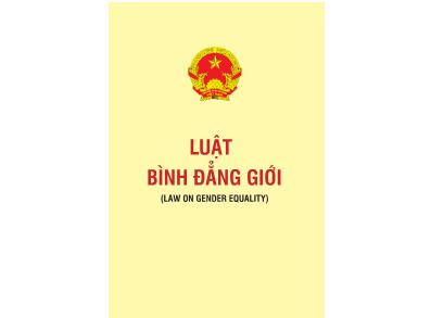 Tài liệu Luật bình đẳng giới (Law on gender equality)